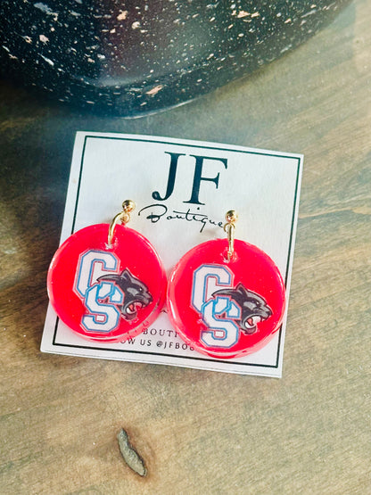 School/Team earrings