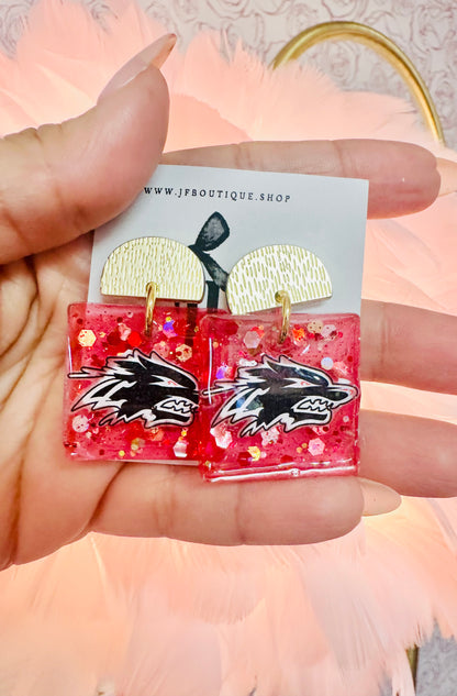 School/Team earrings