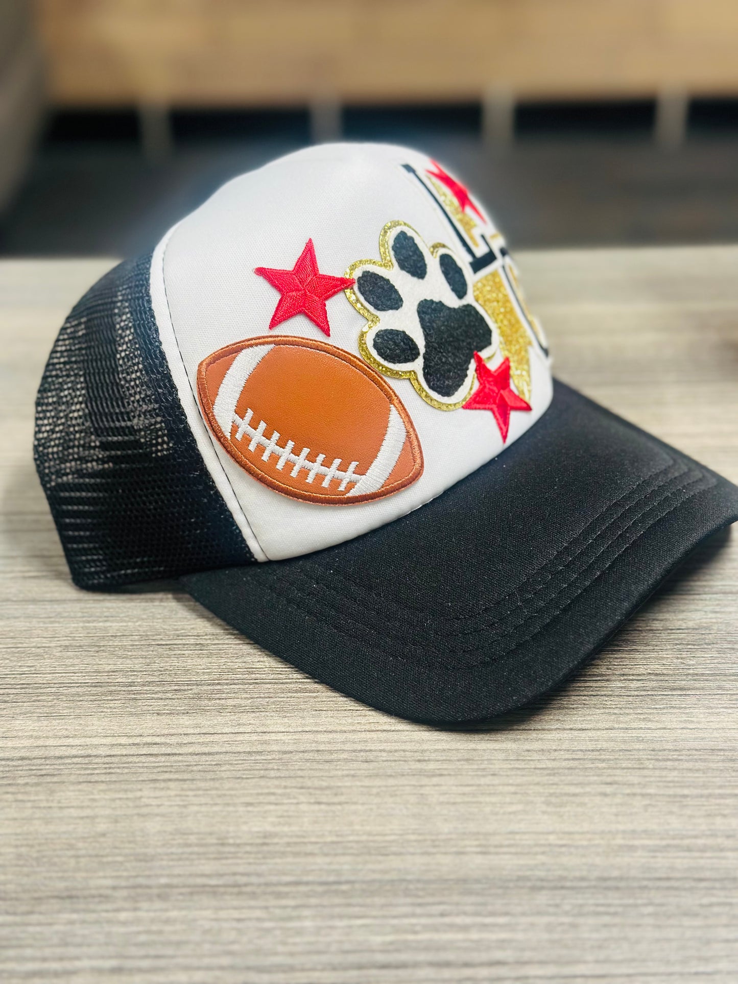 8 patch hats