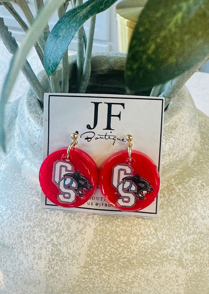 School/Team earrings