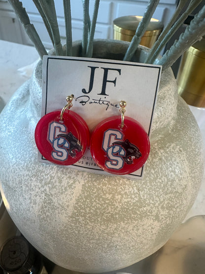 School/Team earrings