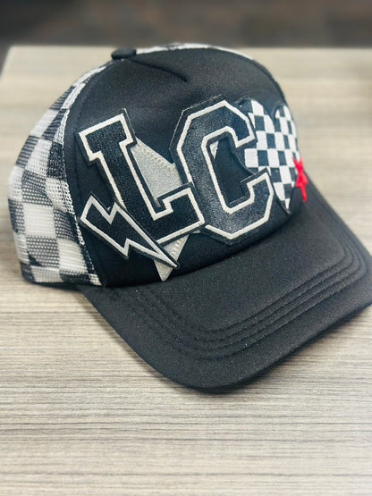 Checkers custom hats