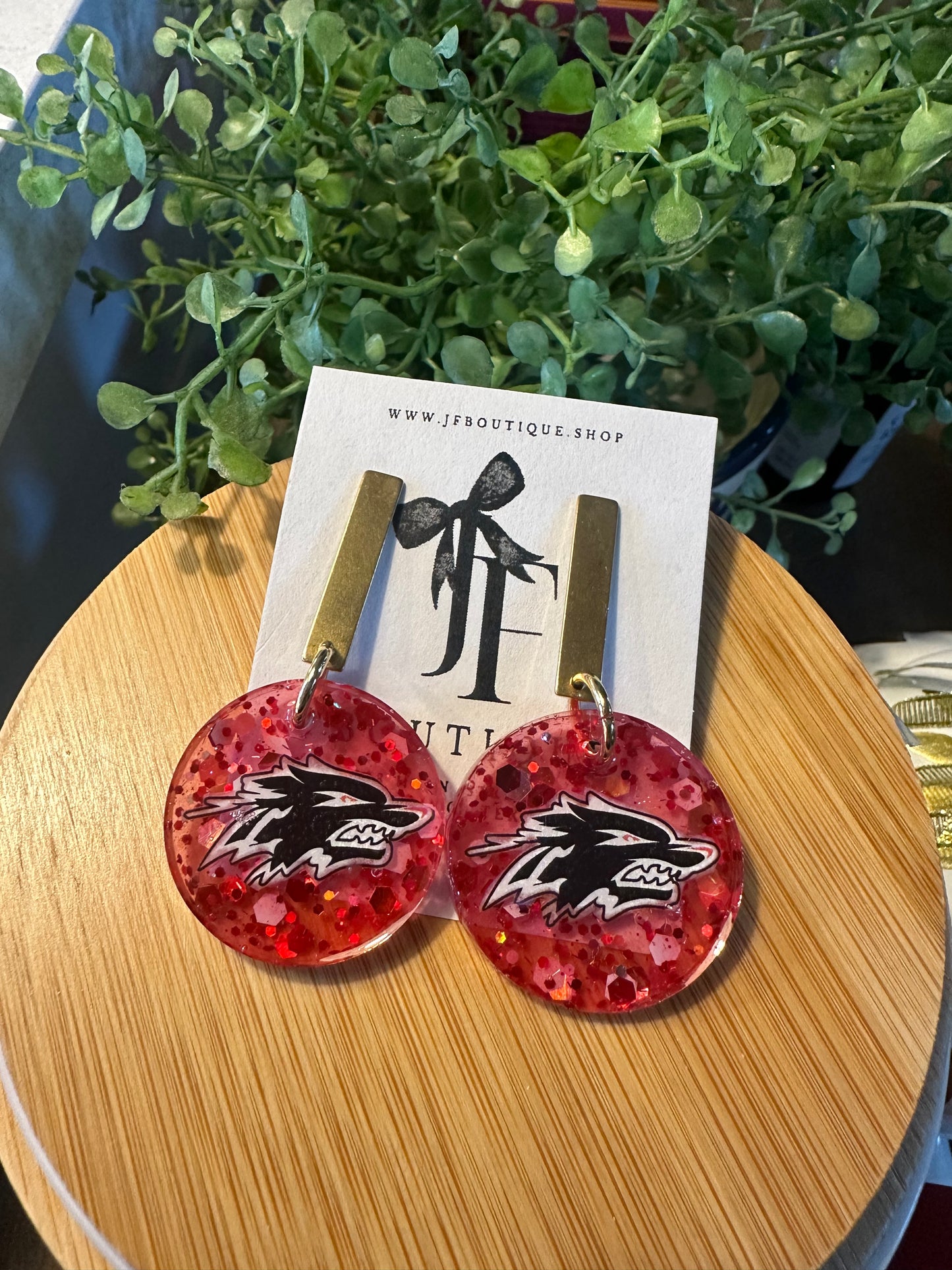 School/Team earrings