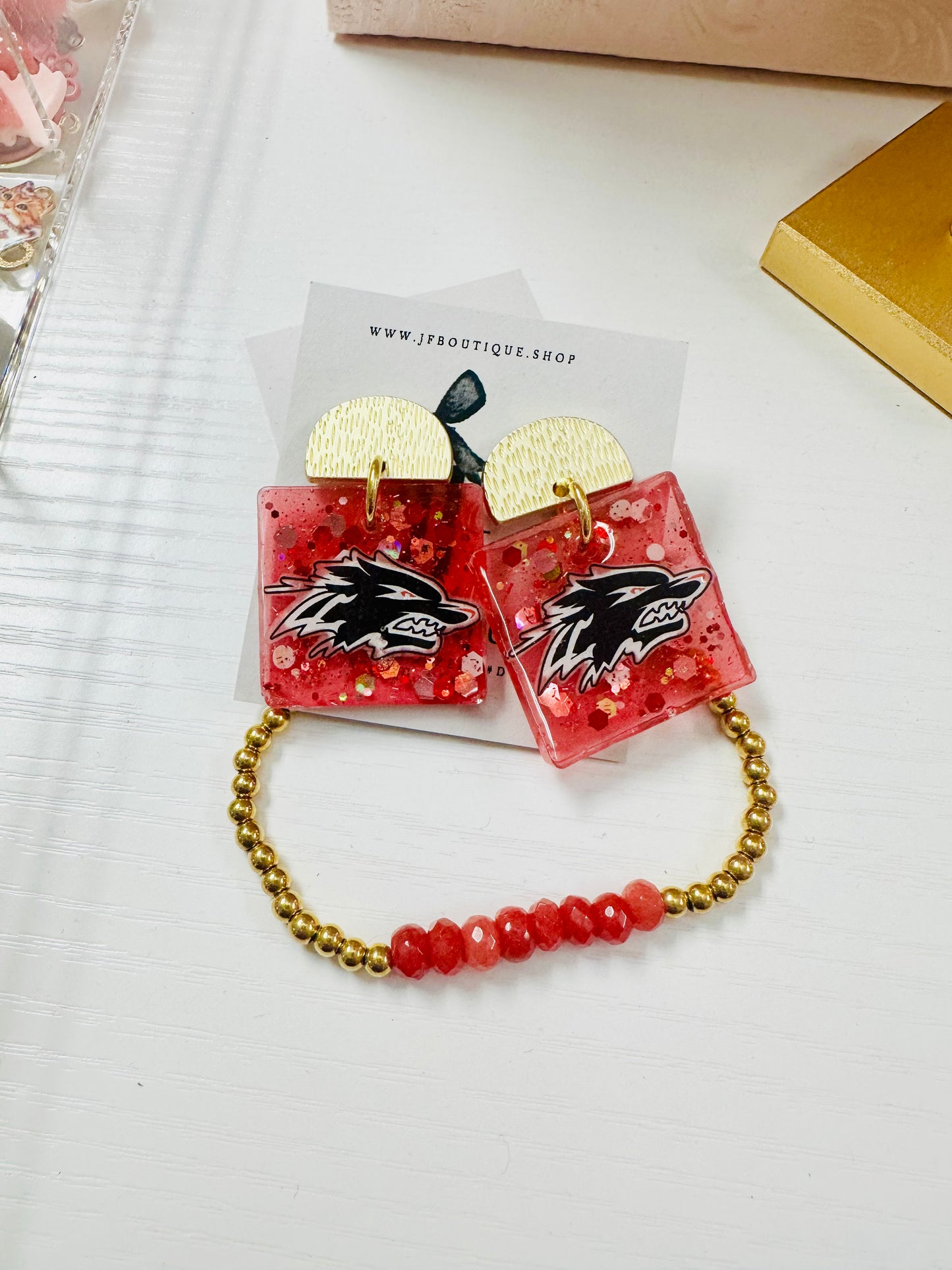 School/Team earrings