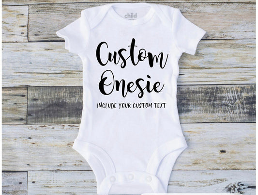 Custom onesie