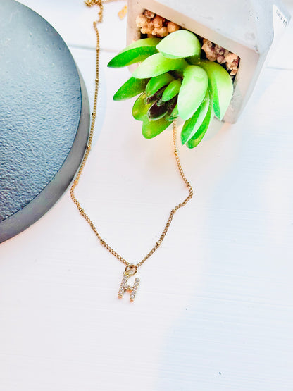 Shinen initial necklace