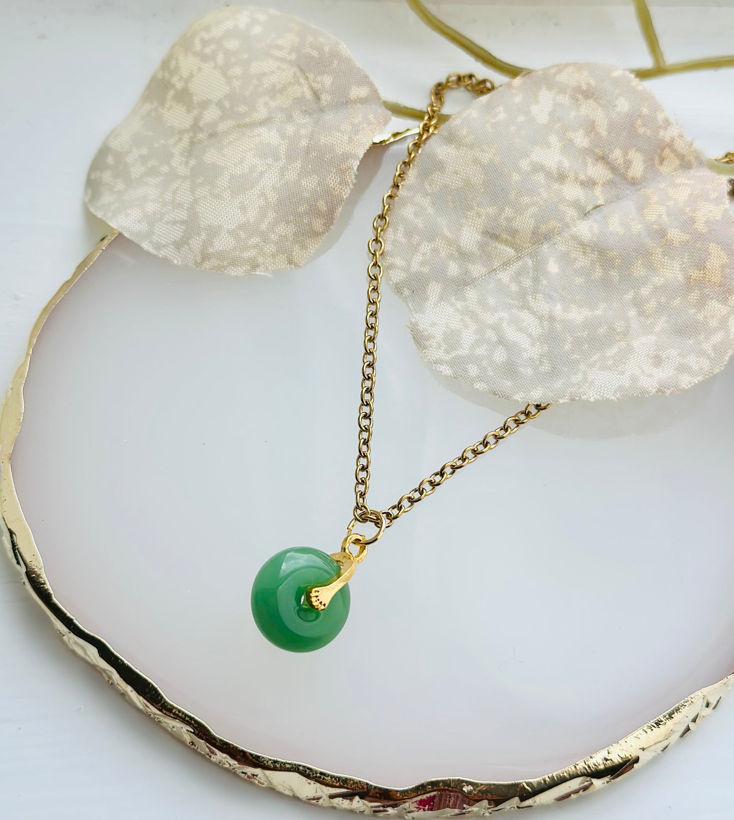 Jade necklace